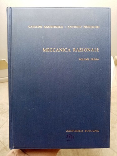 Meccanica razionale vol 1 - meccanica,