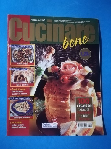 Rivista cucinare bene gennaio - rivista,