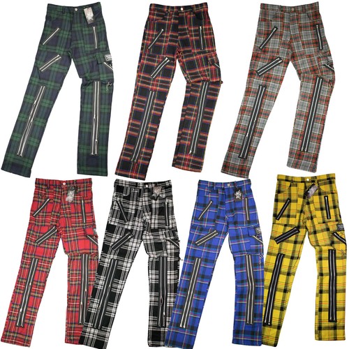 Pantaloni punk unisex tiger - pantaloni,