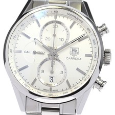 TAG Heuer Carrera CAL.1887 Cronografo Uomo SS Argento Automatico Ref. CAR2111-3