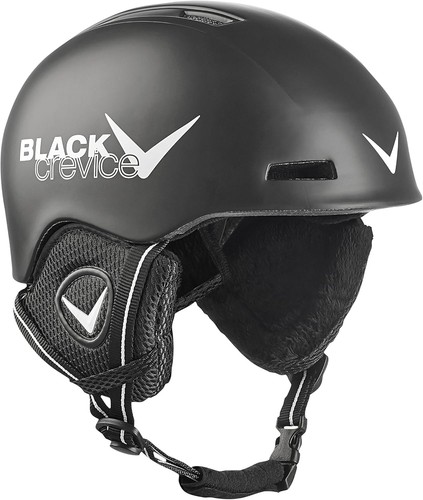 Casco sci black crevice - da,