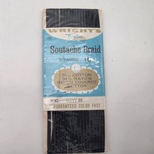 Treccia Wrights Soutache Navy