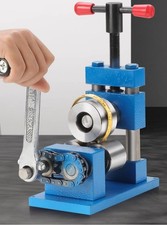 Piegatrice a pressare oro, argento e rame bracciale anello arrotondatrice