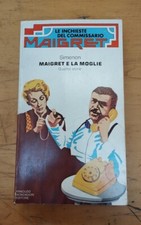 Libro Maigret e la moglie Georges Simenon Mondadori 1980