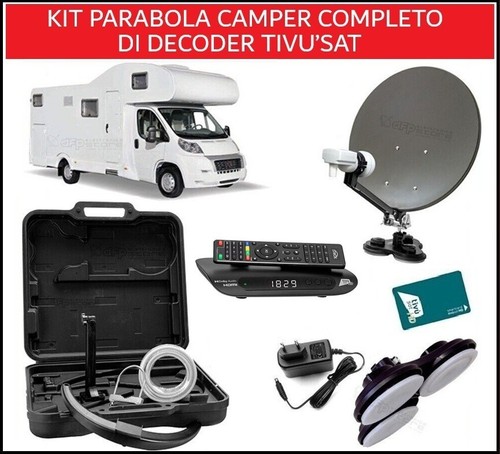 Kit parabola satellitare - parabola,