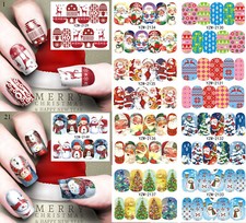 Fogli Per Unghie Natalizi