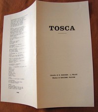 Libretto d'opera lirica LA