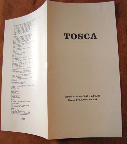 Libretto opera lirica la - libretto, d'opera