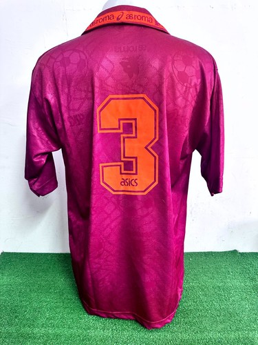 Maglia roma lanna match worn - roma,