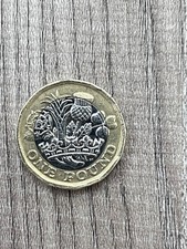 moneta rara One Pound sterlina