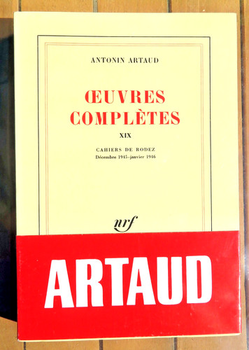 Artaud oeuvres completes vol - artaud/oeuvres, completes/vol