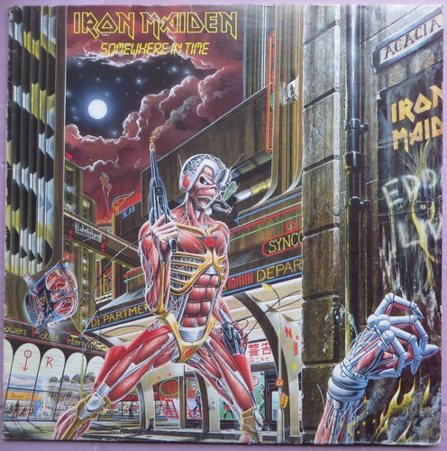 Iron maiden somewhere in - maiden,
