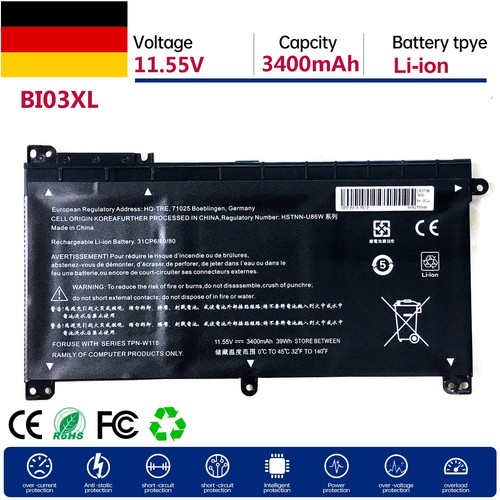 Batteria portatile per - batteria, hp