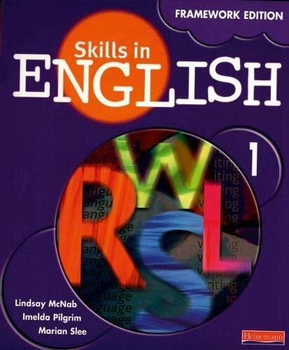 Skills english framework - skills, english: