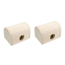 2 Scatole baule in legno