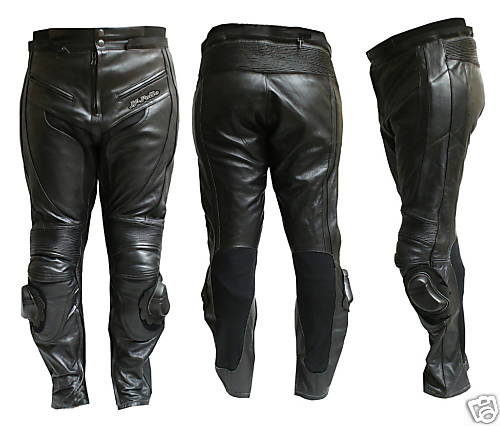 Pantalone moto pelle - moto, in