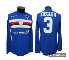 MAGLIA SAMPDORIA COPPA EUFA 2008/2009 ZIEGLER SAMPDORIA MATCH WORN EUROPA LEAGUE