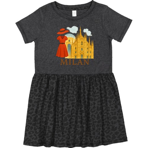 Vestito bambina inktastic - vestito,