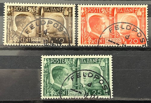 Set francobolli italia tedesca - francobolli,