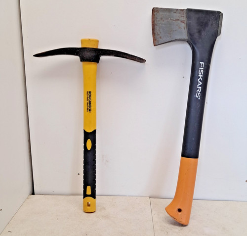 Roughneck pick axe fiskars - axe, &