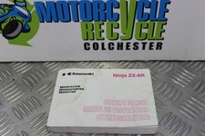 Kawasaki ZX6R Manuale d'uso