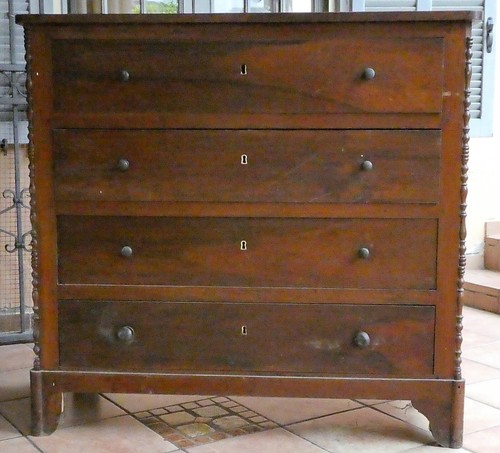 Cassettone noce luigi - in,