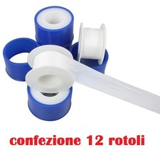 Set 12 Rotoli Nastro Teflon