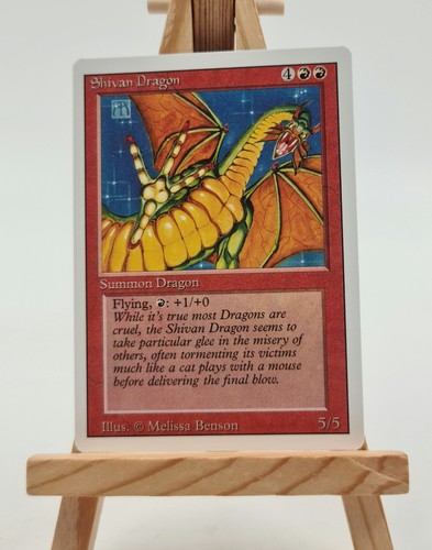Shivan dragon revisionato 3 - dragon,