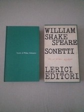 WILLIAM  SHAKESPEARE - SONETTI - COFANETTO LERICI EDITORE 1964