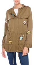 Giacca militare in rayon patch