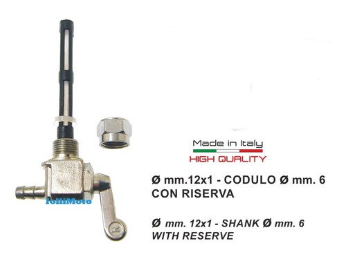 Rubinetto benzina con riserva - benzina,