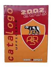 *HH* Rivista catalogo ufficiale as roma 2002 2003 merchandising totti book libro