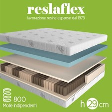 Materasso Matrimoniale a Molle  e 7 cm Memory a Zone Differenziate