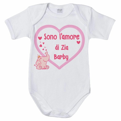 Body neonata personalizzato