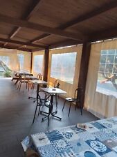 tenda Finestrata In Pvc Chiusura  Veranda, (Restante Una Tenda) Mt 180x2,36 Alt