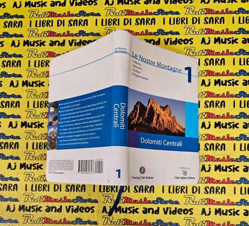 Book libro dolomiti centrali - dolomiti,