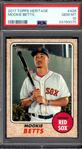 Mookie betts 2017 topps - betts,