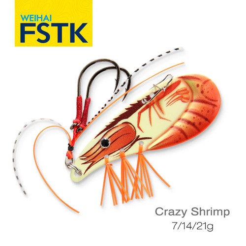 Fstk metal jigging shrimp - fstk, jig
