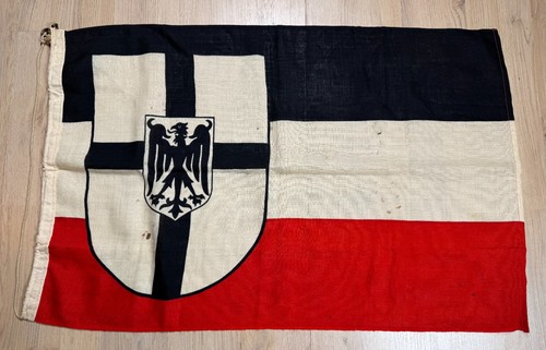 Ww2 bandiera lana tedesca - lana,