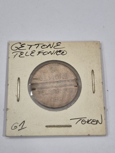 Italian telephone token - italian,
