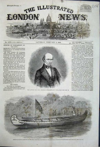 Vecchia stampa antica 1861