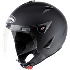 Casco helmet JET AIROH JT NERO OPACO BLACK MATT taglia l
