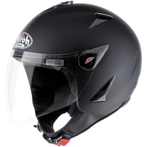 Casco helmet jet airoh nero - casco,