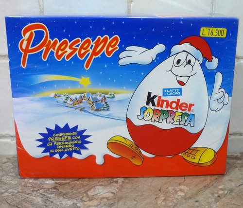 Kinder ferrero presepe - kinder,