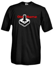 T-SHIRT VINTAGE V41 OLD GAME JOYSTICK