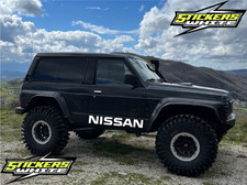 Kit 2 Adesivi Nissan Patrol gr