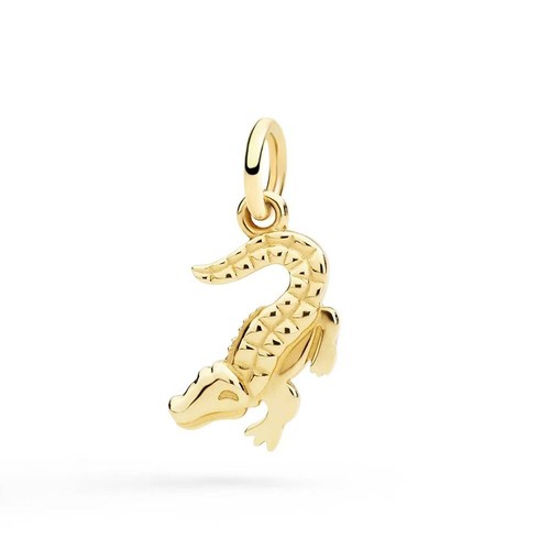 Ciondolo dodo coccodrillo oro - dodo,
