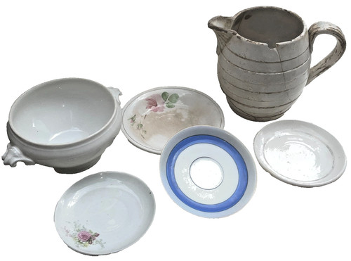 Lotto ceramiche antiche - lotto,