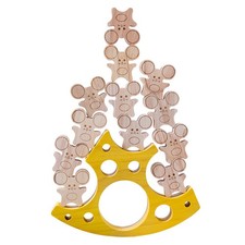 Bilanciere in legno per