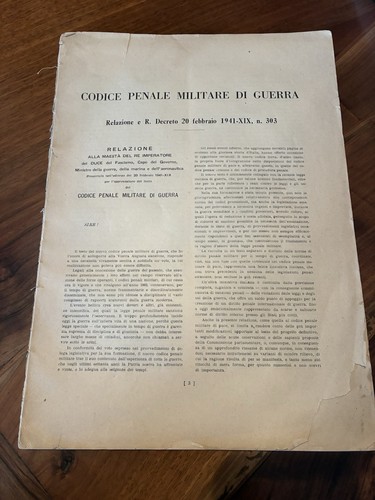 Edizione del codice penale - del,